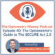 Episode 40 of The Optometry Money Podcast The Optometrist's Guide to The SECURE Act 2.0