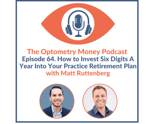 Episode 64 of Optometry Money Podcast Cover